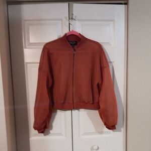 Women's Rust Bomber Jacket